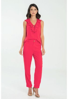 Pantalon Providencia Rosa Ragged Pf11310832