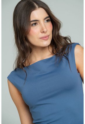 Top Camelia Azul Ragged Pf13120863