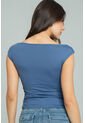 Top Camelia Azul Ragged Pf13120863 de Ragged