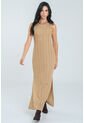 Vestido Largo Macihel Beige Ragged Pf11511414 de Ragged