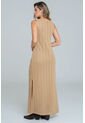 Vestido Largo Macihel Beige Ragged Pf11511414 de Ragged