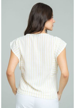 Blusa Carmen Verde Ragged Pf11113207