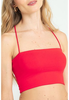 Top Khesia Rojo Ragged Pf13120807