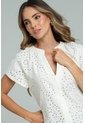 Blusa Kalgari Blanco Ragged Pf11113199 de Ragged