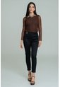 Blusa Anny Café Ragged Pf11113169 de Ragged
