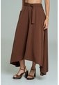 Falda Carey Café Ragged Pf11320534 de Ragged