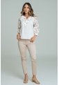 Blusa Carmesi Blanco Ragged Pf11113170 de Ragged