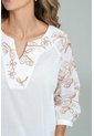 Blusa Carmesi Blanco Ragged Pf11113170 de Ragged