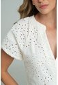 Blusa Kalgari Blanco Ragged Pf11113199 de Ragged