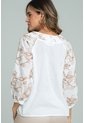 Blusa Carmesi Blanco Ragged Pf11113170 de Ragged