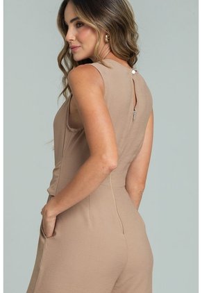 Enterizo Largo Bharnett Beige Ragged Pf11530142