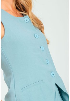 Chaleco Nholan Azul Ragged Pf11150047