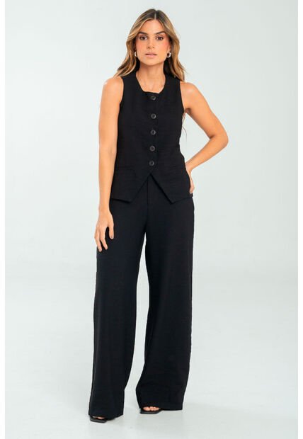 Pantalon Nholan Negro Ragged Pf11310882