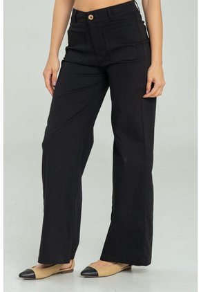 Pantalon Dril Colly Negro Ragged Pf11310872