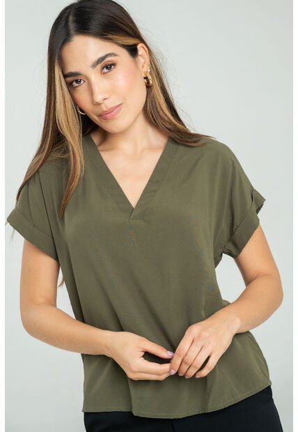 Blusa Calia Verde Ragged Pf17110068