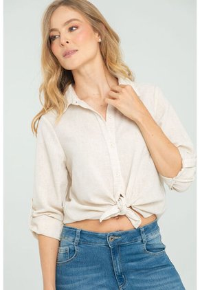 Bluson Camilla Beige Ragged Pf11112998