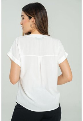 Blusa Calia Blanco Ragged Pf17110068