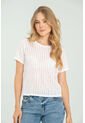 Blusa Nhova Rosa Ragged Pf11112994 de Ragged