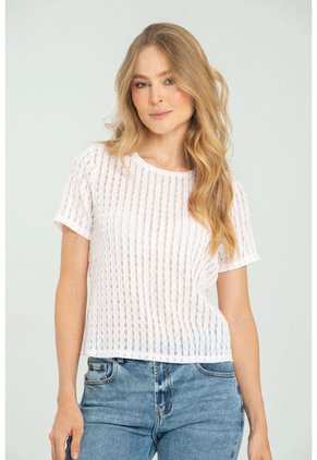 Blusa Nhova Rosa Ragged Pf11112994