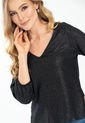 Blusa Lyubou Negro Ragged Pf11112637 de Ragged