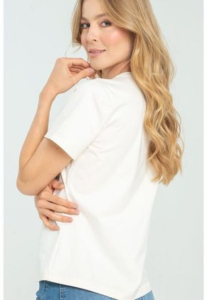 Camiseta Navidad 24 Blanco Ragged Pf21120083