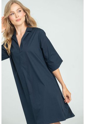 Vestido Karimi Azul Ragged Pf11510946