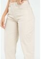 Pantalon Mom Cinco Bolsillos Beige Ragged Pf17310011 de Ragged