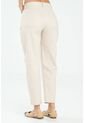 Pantalon Mom Cinco Bolsillos Beige Ragged Pf17310011 de Ragged