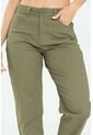 Pantalon Mom Cinco Bolsillos Verde Ragged Pf17310011 de Ragged