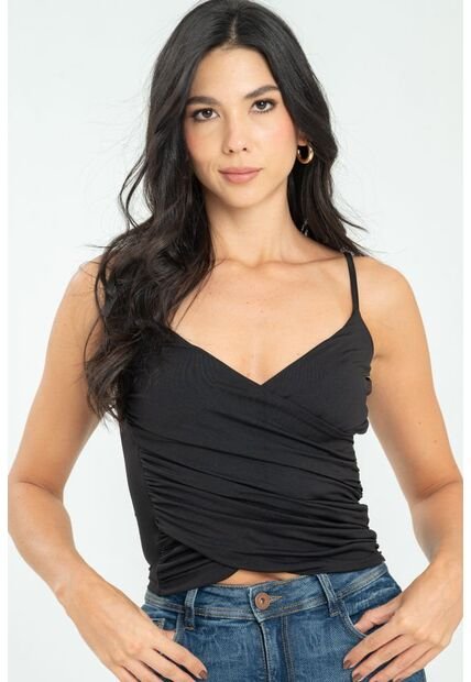 Top Palermo Negro Ragged Pf13120803