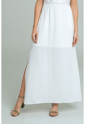 Vestido Mykonos Blanco Ragged Pf11511470