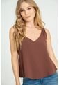 Blusa Mucura Café Ragged Pf17110066 de Ragged