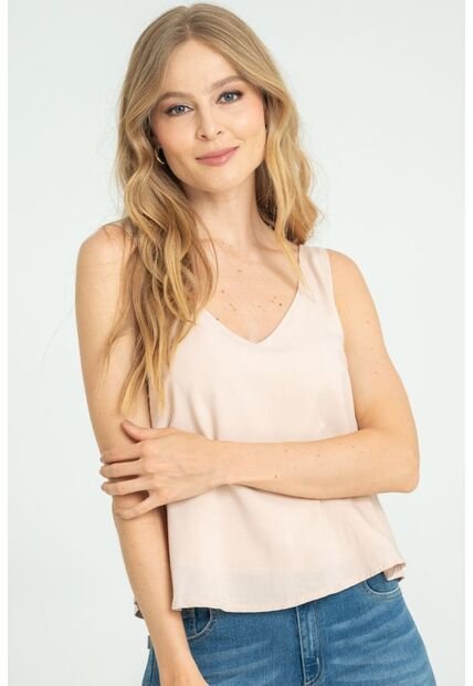 Blusa Mucura Beige Ragged Pf17110066