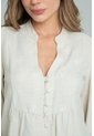 Blusa Atenas Beige Ragged Pf12110872 de Ragged