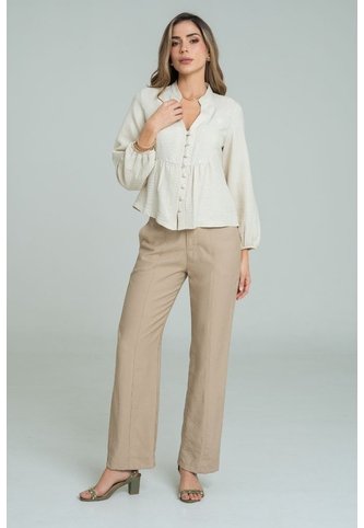 Pantalon Trim Beige Ragged Pf11310911 Ragged