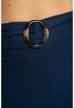 Falda Lino Mermaid Azul Ragged Pf11320530