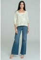 Blusa Palmer Verde Ragged Pf11113188 de Ragged