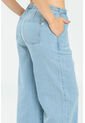 Jeans Wide Leg Jareta Azul Ragged Pf17350002 de Ragged