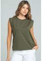 Camiseta Taches Verde Ragged Pf21120130 de Ragged