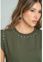 Camiseta Taches Verde Ragged Pf21120130 de Ragged