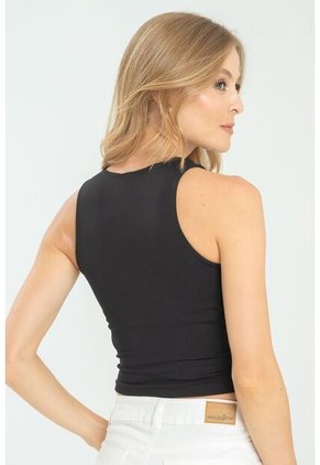 Top Amatista Negro Ragged Pf13120806
