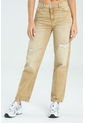 Jeans Mom Colors Beige Ragged Pf21350034 de Ragged