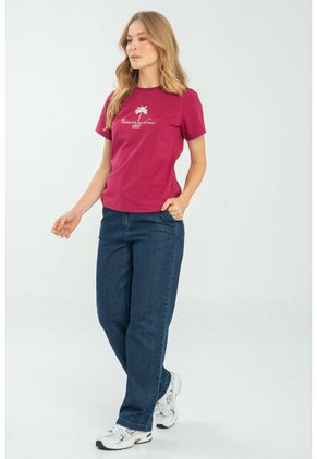 Camiseta California Marrón Ragged Pf21120108