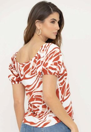 Blusa Makeno Rojo Ragged Pf11112470