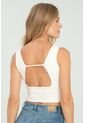 Crop Top Label Blanco Ragged Pf13120823 de Ragged