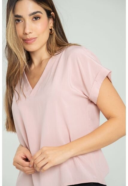 Blusa Calia Rosa Ragged Pf17110068
