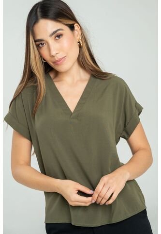 Blusa Calia Verde Ragged Pf17110068 Ragged