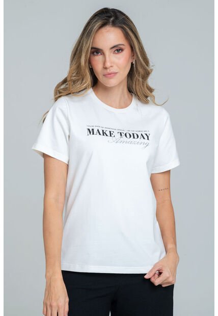 Camiseta Amazing Blanco Ragged Pf21120118