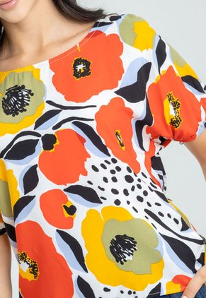 Blusa Monaco Rojo Ragged Pf11112691