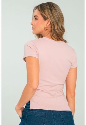Top Largo Lecer Rosa Ragged Pf13120827